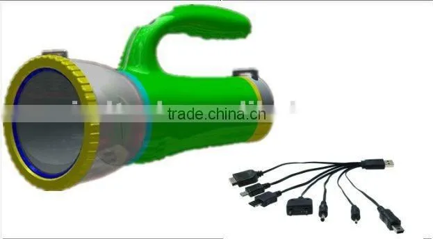portable solar led torch for fisher