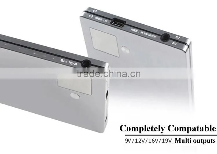 6v 9v 12v 24v voltage portable power bank 20000