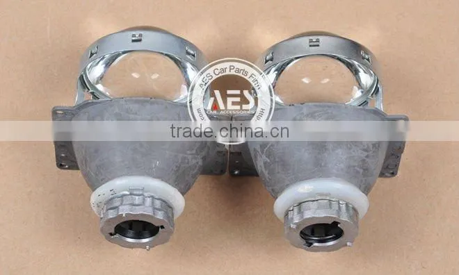 Q5 high and low beam projector lens for car headlight,with auto hid bulb