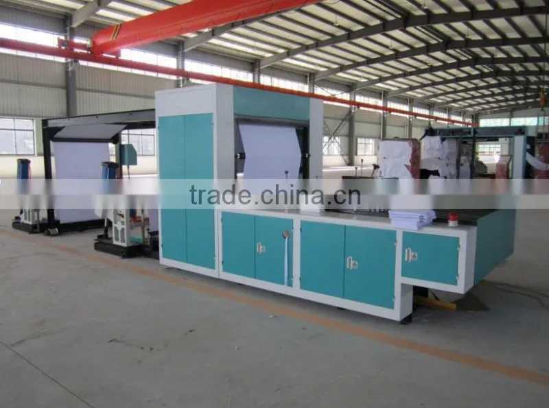 A4 / A3 servo driving paper roll cutting and slitting machine
