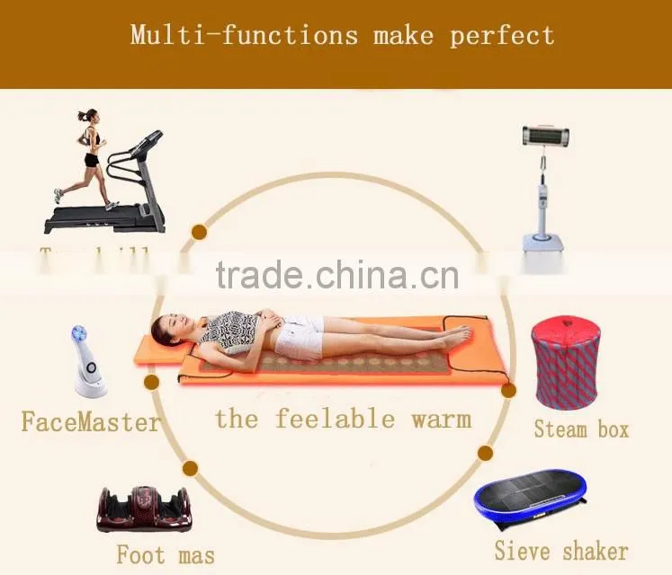 Electronic Jade & Germanite slimming body wrap for health and beauty care