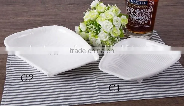 restaurant wholesale melamine charger plates in round shape