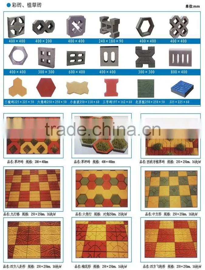 Shengya Block making machine QTJ4-2C Vibration method block machine
