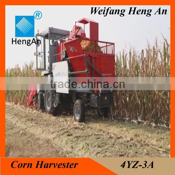 New Condition Agricultural machinery 4YZ-3A corn combine harvester