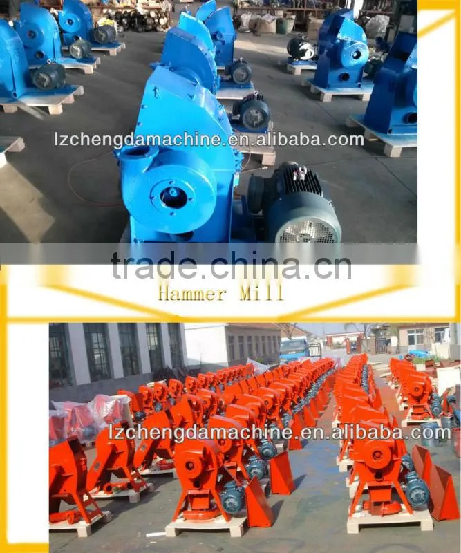 CF198A 7.5HP driven by diesel engine corn hammer mill in stock