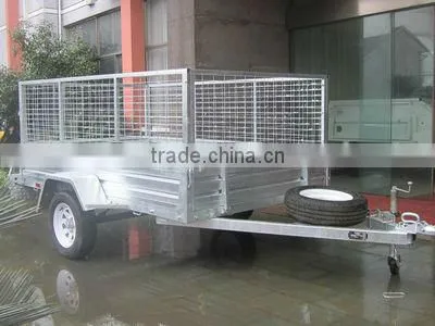 2015 hot dipped galvanized cage trailer
