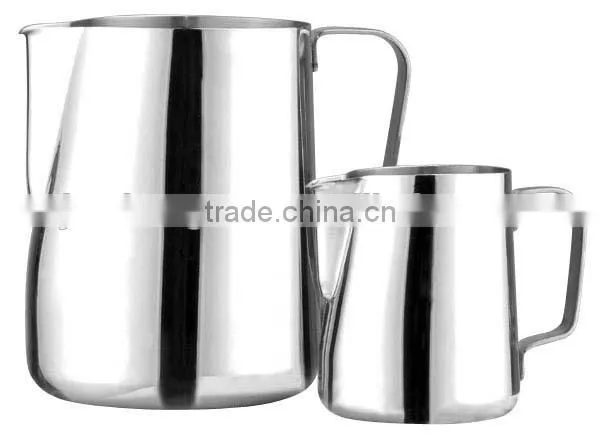 drinkware standing Stainless steel coffee pitcher