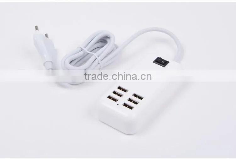 5V 3A usb plug mobile phone charger for home and office