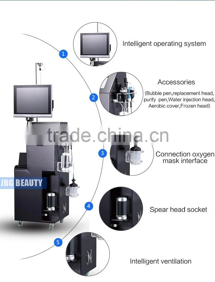 Diamond peel Hydrodermabrasion facial skin peeling microdermabrasion machine.