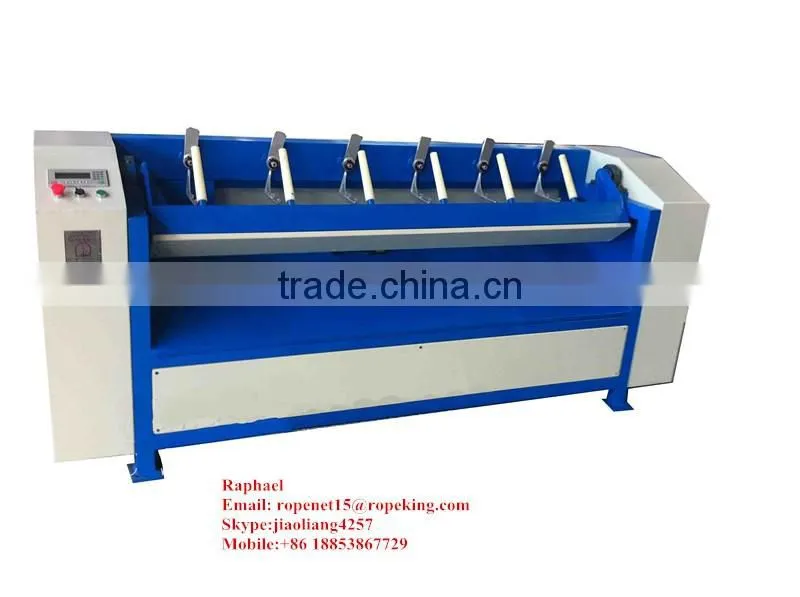 Multi-heads rope winding machine for rope ball: ropenet15@ropeking.com