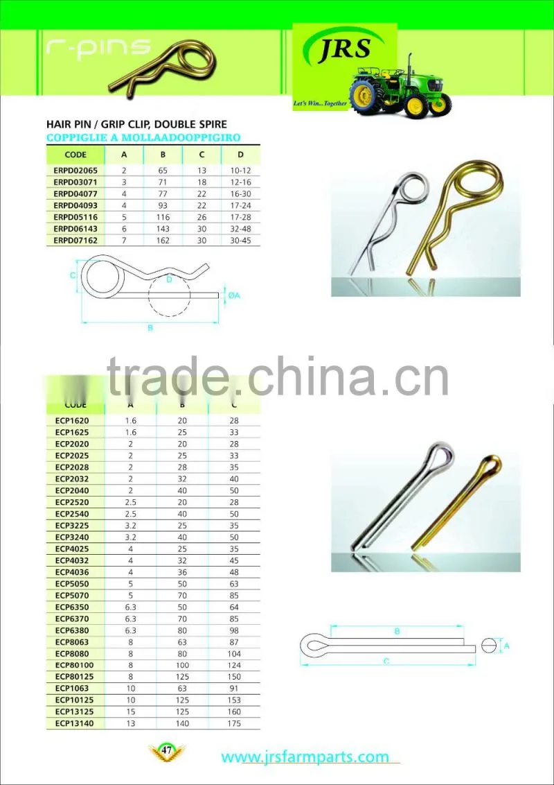 Hardware fittngs precision lynch pin with lock