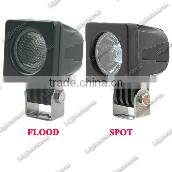 10W LED Light Bar Flood Beam Work lamps off Road Fog Driving 4WD JeepTruck