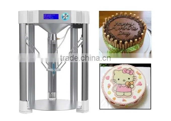 Professional Commecial 3D Food Printer Coffee Printer Cookie Printer Edible Food Printer for Cake Commercial Cake Printer