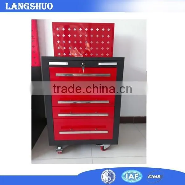Portable used practical trolley tool box metal tool storage cabinet