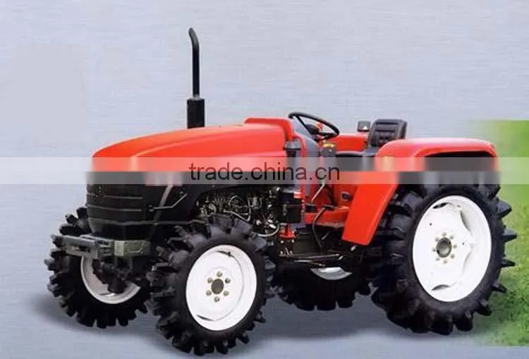 Green house trator bigger power 50hp, many kinds of implements can be fitted
