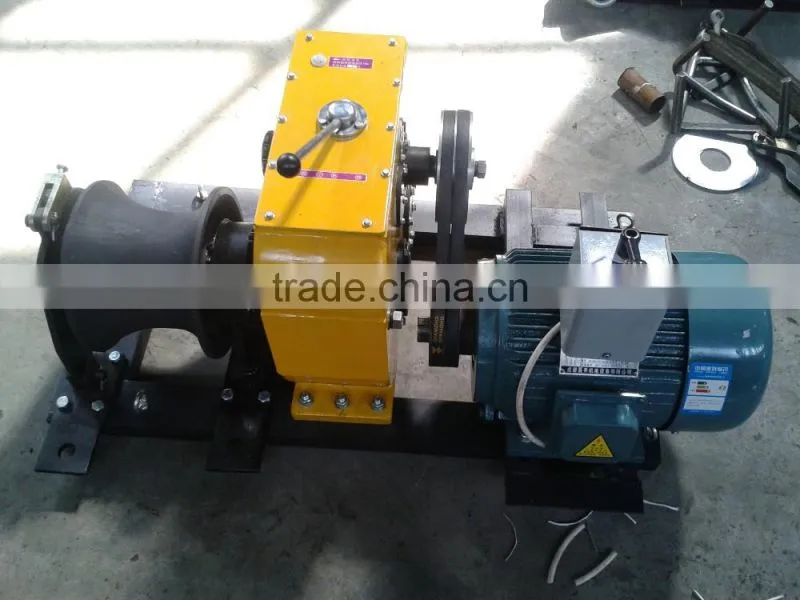 High Quality 8 Ton Electric Powered Winch for Construction Building
