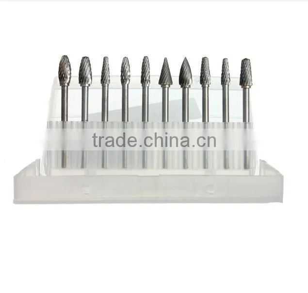 3mm Tungsten Carbide Rotary Burr Long Shank Cemented Carbide Burr burs