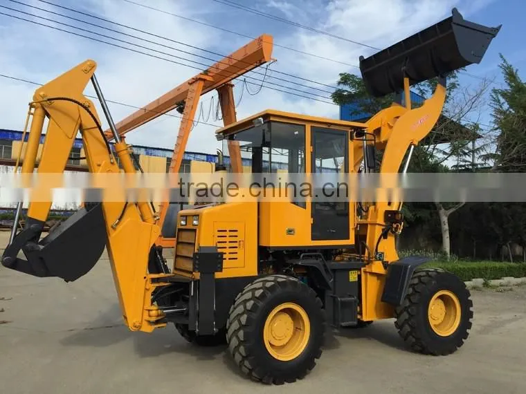 Backhoe Wheel Rock Loader with 2500kg