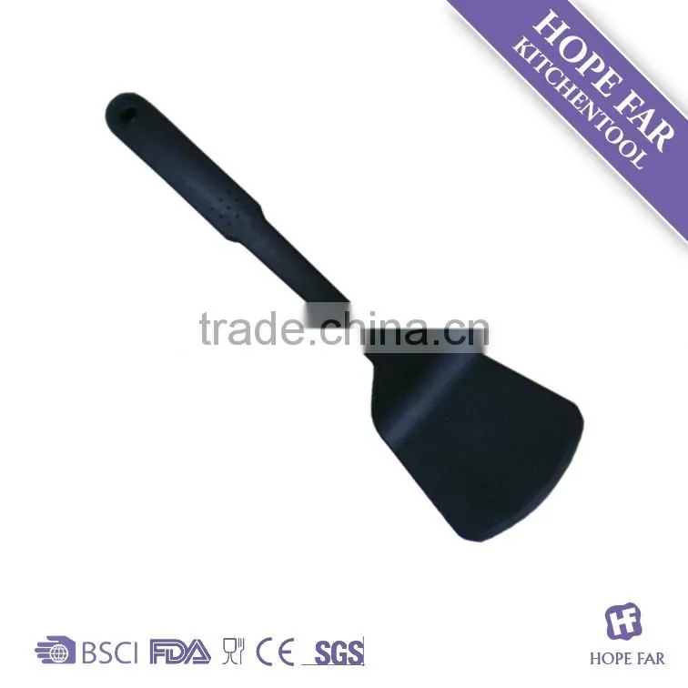 N460-70 Practical 11 pcs black color nylon kitchen utensils set