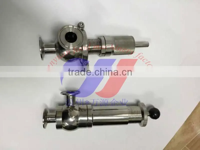 new design stainless steel sampling valve for fermenter and reactor