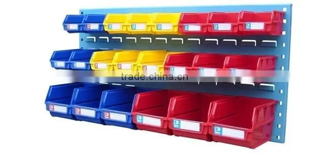 High quality plastic storage box spare parts bin with many color