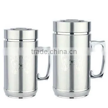 Large capacity Travel mug thermo mug stainless steel ss travel vacuum flask cup mug ZZTB-18