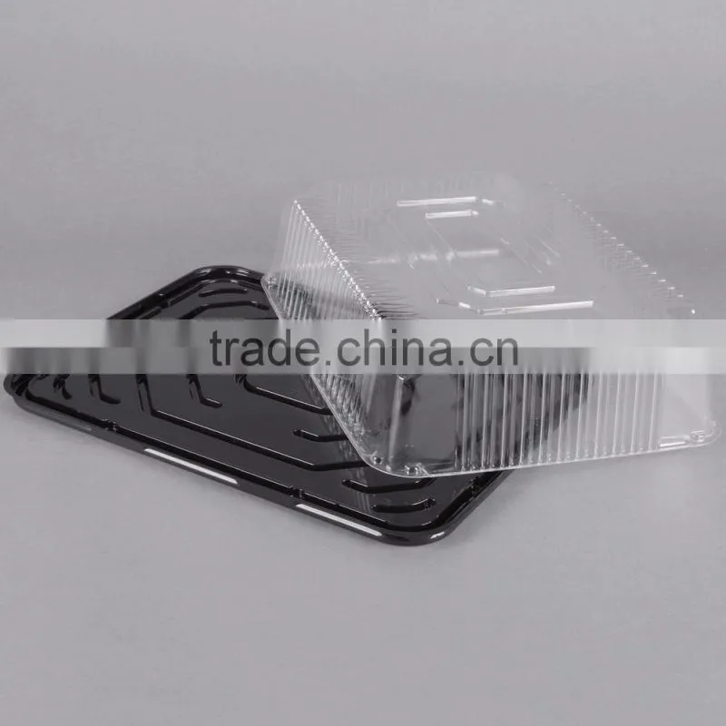 rectangular disposable cheesecake plastic containers