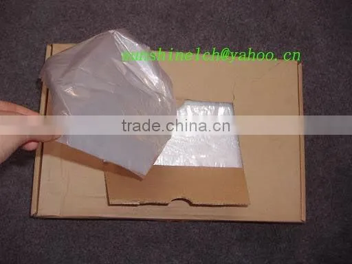 clear color plastic car seat cover with one pocket