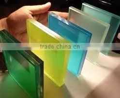 6.38-42.3mm AS/NZS2208:1996 10mm Thick Toughened Laminated Glass