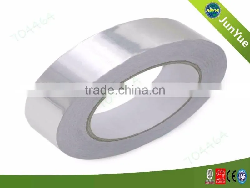 Silver Heat Resistant Self Adhesive Aluminum Foil Tape