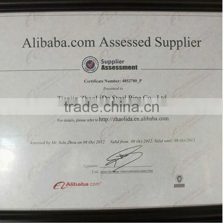 galvanized steel pipe/tube for natural gas,water,oil