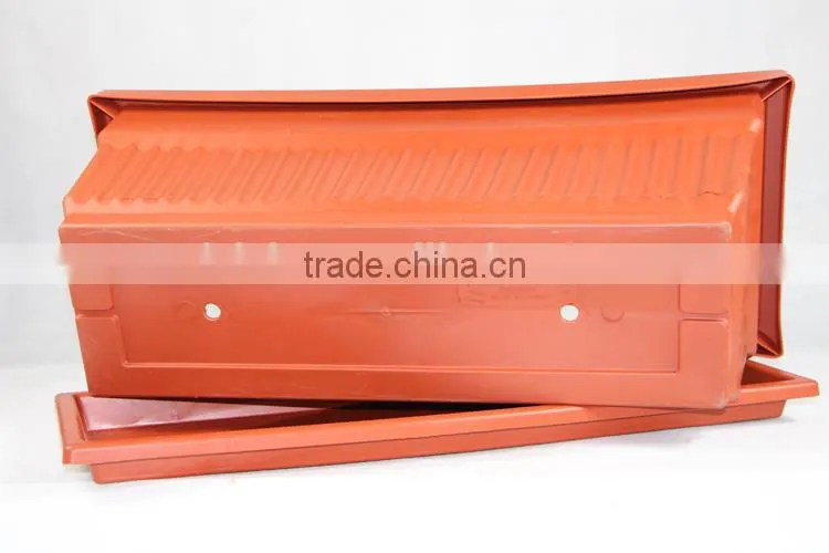 Rectangular plastic planter box garden pot