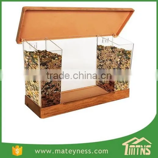 NEW Acrylic Window Bird Feeder
