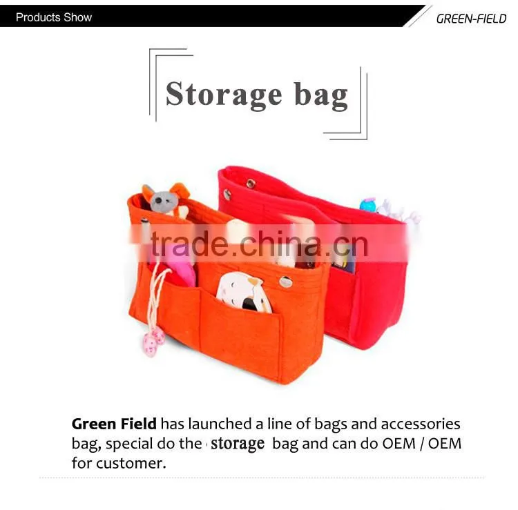 8 pockets felt organizer bag for Houseware Home Storage