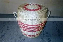 willow woven wicker basket for laundry