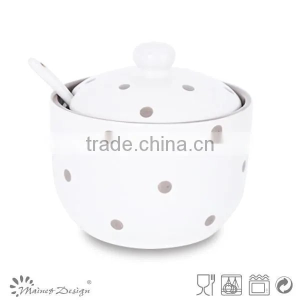 New Proudct Home Decor ,Best Selling High Quality Decorative Ceramic Sugar bowl