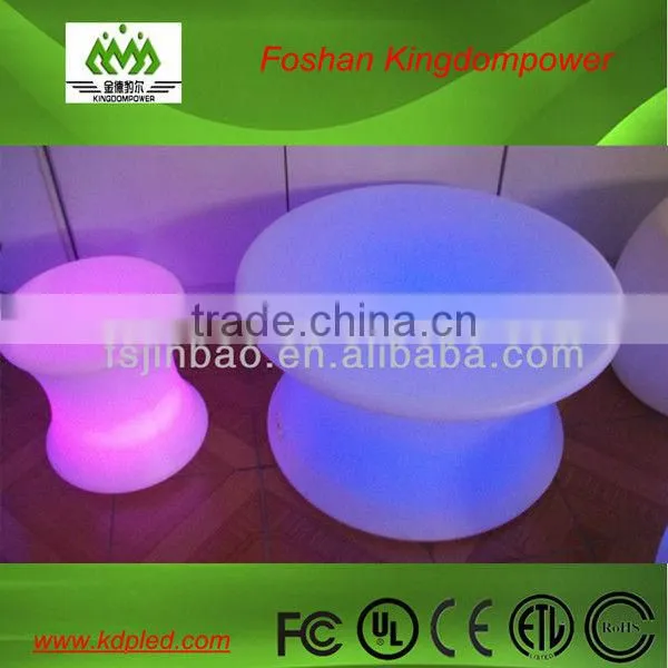 rechargeable color changing flashing led table furniture