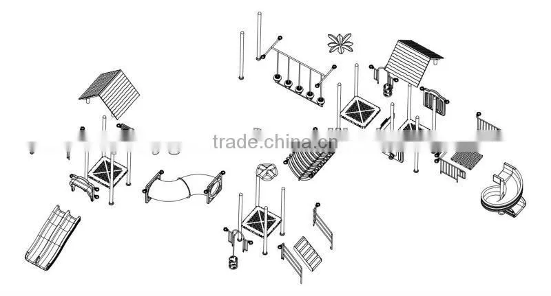 (HB-08701) KIDS FUN LAND ,CHINA 500 TOP BRAND BEST KIDS OUTDOOR PRESCHOOL OUTDOOR PLAYGROUND EQUIPMENT