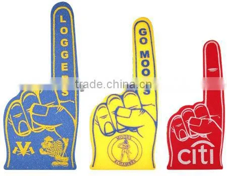 best promotional wave foam hand
