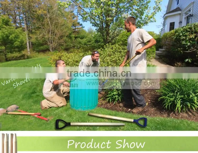 T shape wooden shovel handle,snow shovel handle