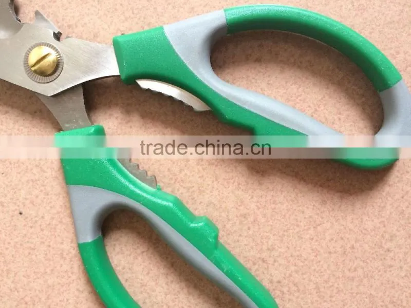 Berrylion 8.5'' stainless steel soft grip handle Kitchen scissor with high quality