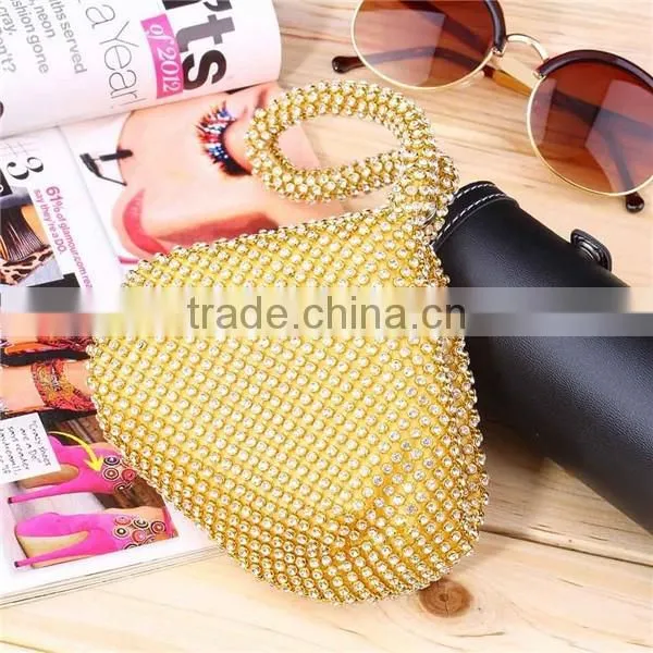 1 Pc Triangle Full Rhinestones women bag bolsa feminina messenger bags Women's Evening Clutch Bag Party Prom Wedding Purse