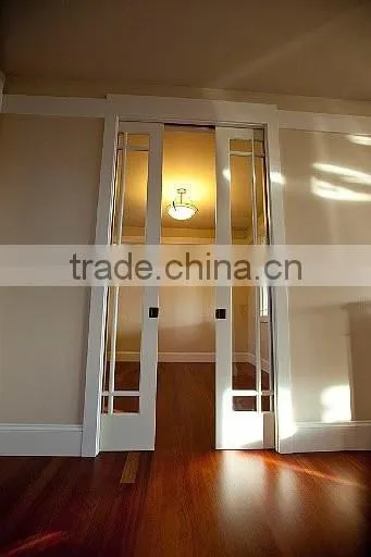 2016 Hot Sale Carbon Steel wooden sliding door roller track guide and door stop for wooden sliding door