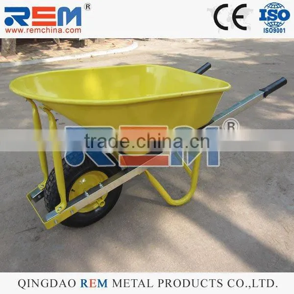 LANDSCAPE CONTRACTOR WIDE WHEEL NO FLAT TRADE WHEELBARROW