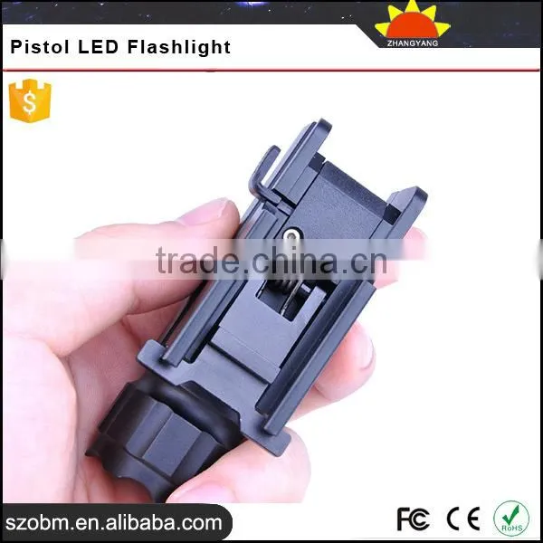 Wholesale 800lumens Waterproof and Shockproof Tactical Pistol LED Flashlight