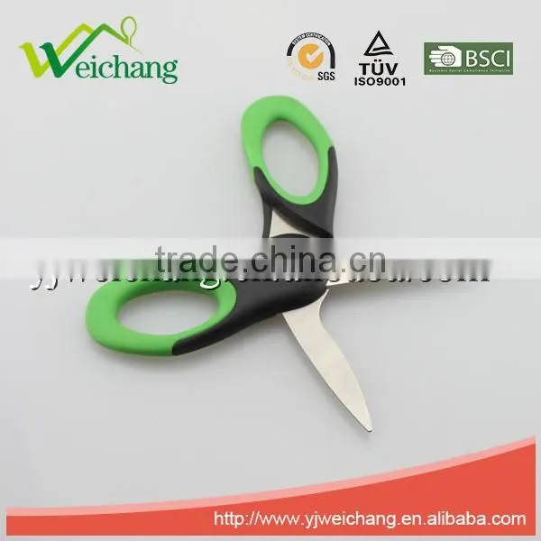 WCSC119 premium Soft grip Scissors Straight Stainless Steel Precision with New Handle Design