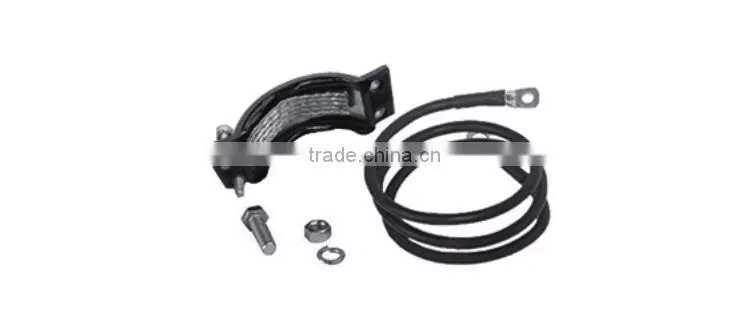 grounding clamp for feeder clamp