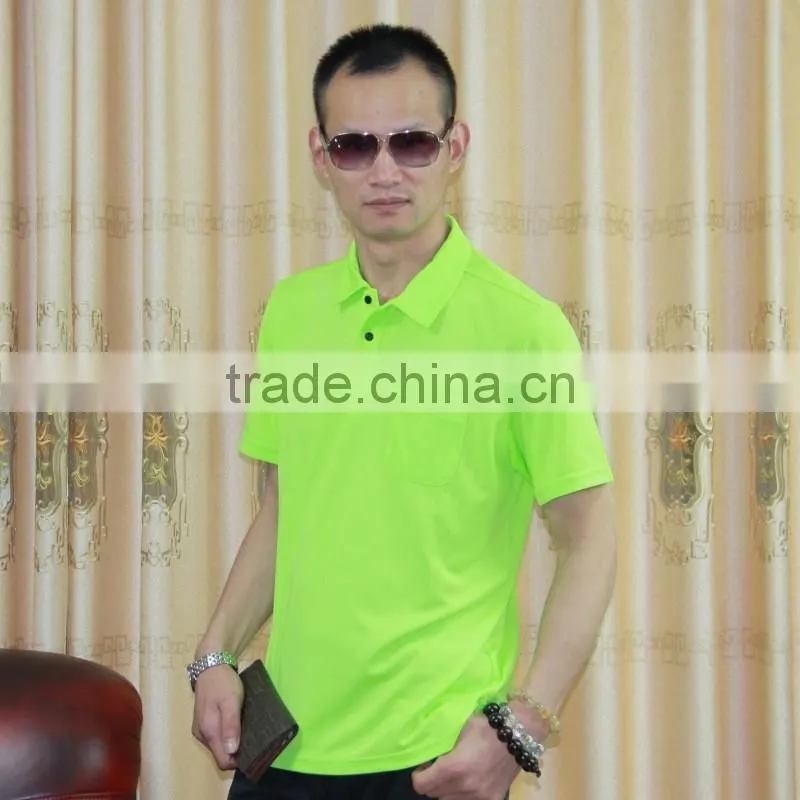Custom 100% Polyester Dry Fit Mens Quick Dry Polo Shirt Wholesale sport polo shirt