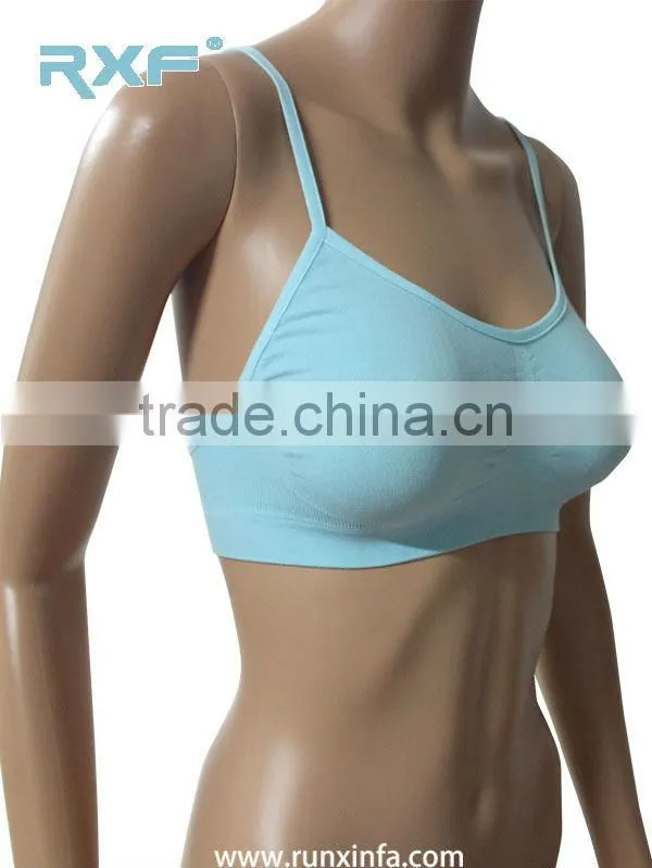 Fashionable seamless sports bra custom design ladies sports bra