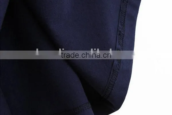 HD-D128 elegant fashion solid women dress/casual ladies dress